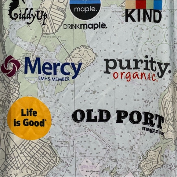 Shipyard Brewing map print marathon tank top s - Picture 8 of 9